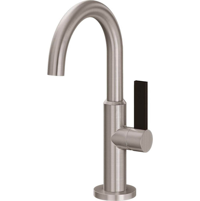 California Faucets - Single Hole Lavatory/Bar/Prep Faucet - Low Spout - Gloss White