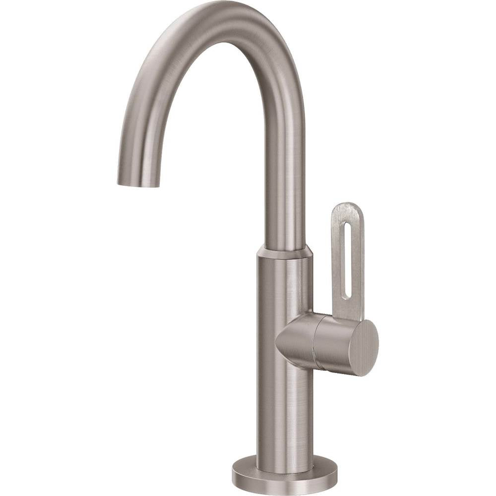 California Faucets - Single Hole Lavatory/Bar/Prep Faucet - Low Spout - Gloss White