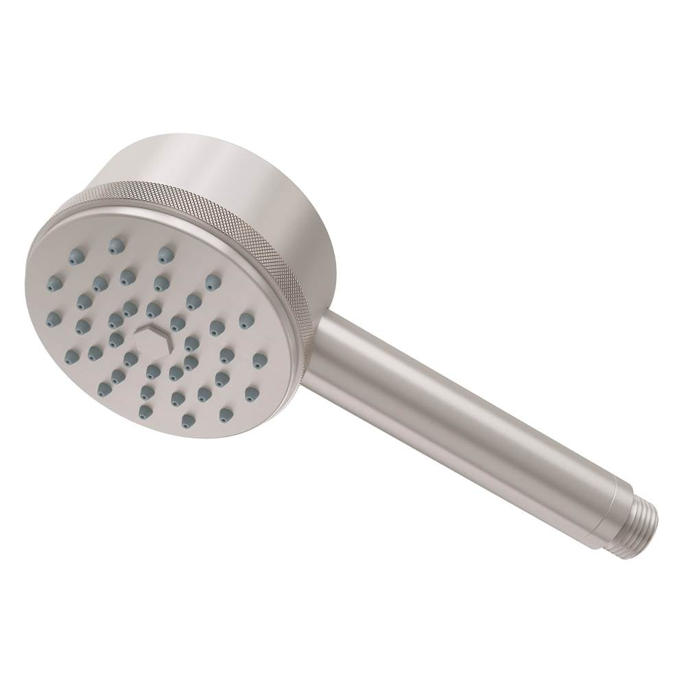 California Faucets - 3'' Showerhead - Knurled - Gloss White