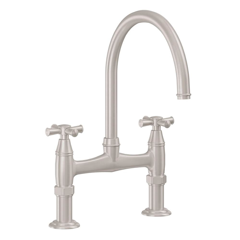 California Faucets - Bridge Kitchen Faucet - Gloss White