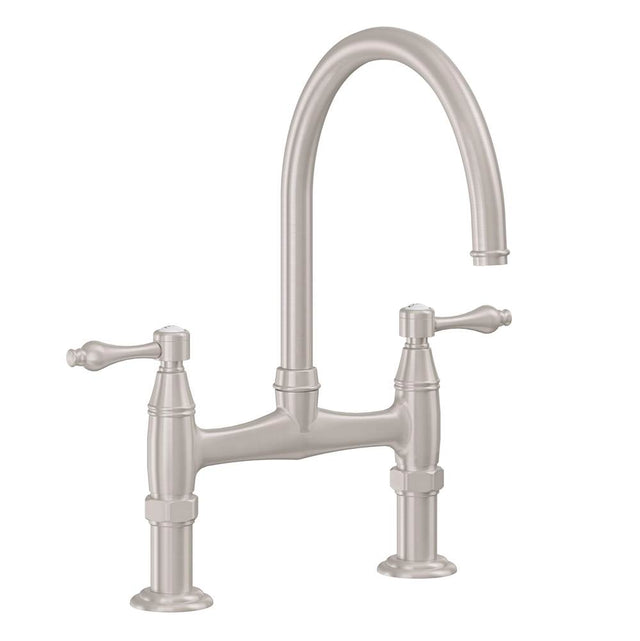 California Faucets - Bridge Kitchen Faucet - Gloss White