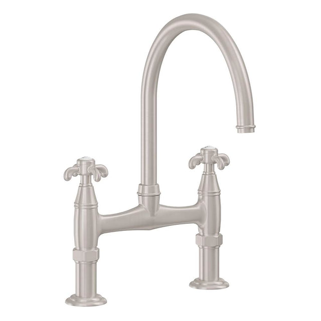 California Faucets - Bridge Kitchen Faucet - Gloss White