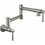 California Faucets - Pot Filler - Dual Handle Wall Mount - Traditional - Gloss White