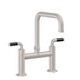 California Faucets - Bridge Kitchen Faucet - Quad Spout - Gloss White