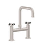 California Faucets - Bridge Kitchen Faucet - Quad Spout - Gloss White