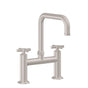 California Faucets - Bridge Kitchen Faucet - Quad Spout - Gloss White