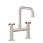 California Faucets - Bridge Kitchen Faucet - Quad Spout - Gloss White