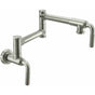 California Faucets - Pot Filler - Dual Handle Wall Mount - Industrial - Gloss White