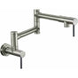 California Faucets - Pot Filler - Dual Handle Wall Mount - Contemporary - Gloss White