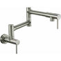 California Faucets - Pot Filler - Dual Handle Wall Mount - Contemporary - Gloss White