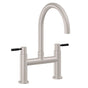 California Faucets - Bridge Kitchen Faucet - Arc Spout - Gloss White