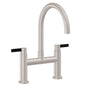 California Faucets - Bridge Kitchen Faucet - Arc Spout - Gloss White
