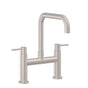 California Faucets - Bridge Kitchen Faucet - Quad Spout - Gloss White