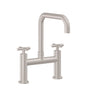 California Faucets - Bridge Kitchen Faucet - Quad Spout - Gloss White
