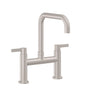 California Faucets - Bridge Kitchen Faucet - Quad Spout - Gloss White