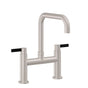 California Faucets - Bridge Kitchen Faucet - Quad Spout - Gloss White