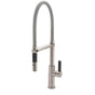 California Faucets - Culinary Pull-Out Kitchen Faucet with Squeeze Sprayer - Gloss White