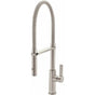 California Faucets - Culinary Pull-Out Kitchen Faucet with Button Sprayer - Gloss White