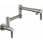 California Faucets - Pot Filler - Dual Handle Wall Mount - Contemporary - Gloss White