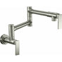 California Faucets - Pot Filler - Dual Handle Wall Mount - Contemporary - Gloss White