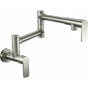 California Faucets - Pot Filler - Dual Handle Wall Mount - Contemporary - Gloss White