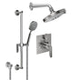 California Faucets - Rincon Bay StyleTherm 1/2'' Thermostatic Shower System with Handshower Slide Bar - Gloss White