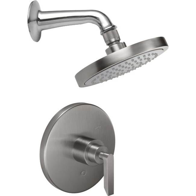 California Faucets - Rincon Bay Pressure Balance Shower System with Single Showerhead - Gloss White