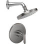 California Faucets - Rincon Bay Pressure Balance Shower System with Single Showerhead - Gloss White