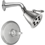 California Faucets - Monterey Pressure Balance Shower System with Single Showerhead - Gloss White