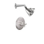 California Faucets - Miramar Pressure Balance Shower System with Single Showerhead - Gloss White