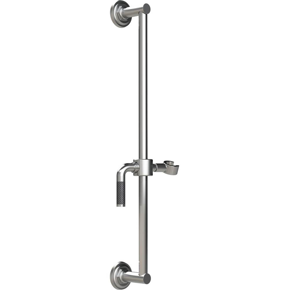 California Faucets - Wall Mounted Slide Bar - Gloss White