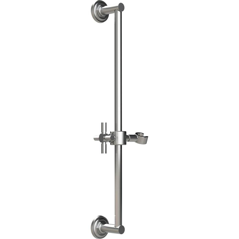 California Faucets - Wall Mounted Slide Bar - Gloss White