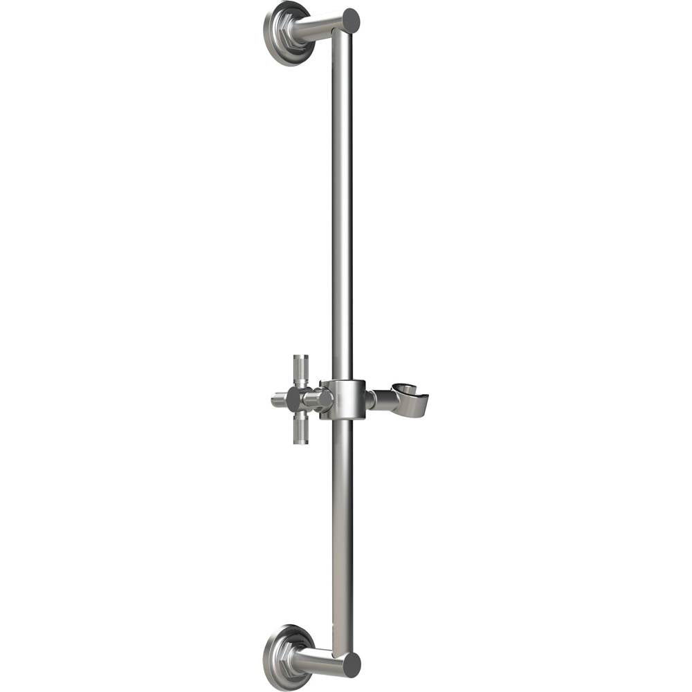 California Faucets - Wall Mounted Slide Bar - Gloss White