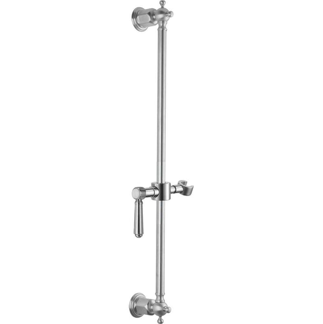 California Faucets - Wall Mounted Slide Bar - Gloss White
