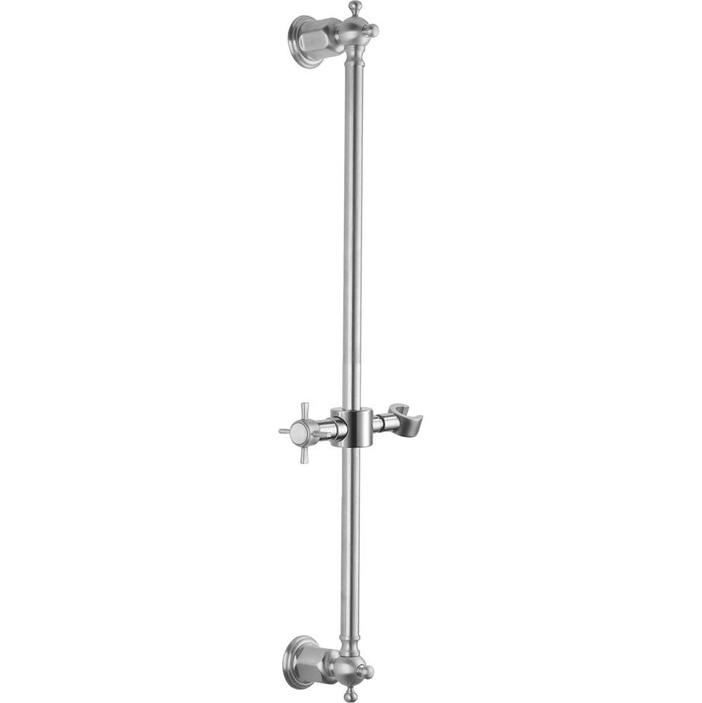 California Faucets - Wall Mounted Slide Bar - Gloss White
