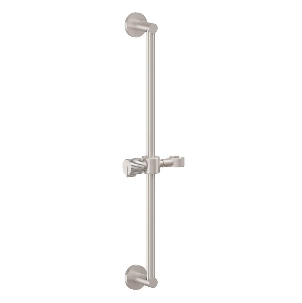 California Faucets - Wall Mounted Slide Bar - Gloss White