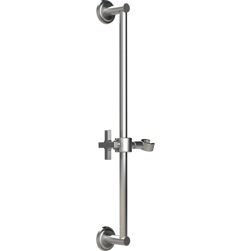 California Faucets - Wall Mounted Slide Bar - Gloss White