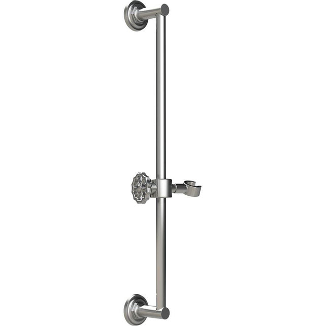 California Faucets - Wall Mounted Slide Bar - Gloss White