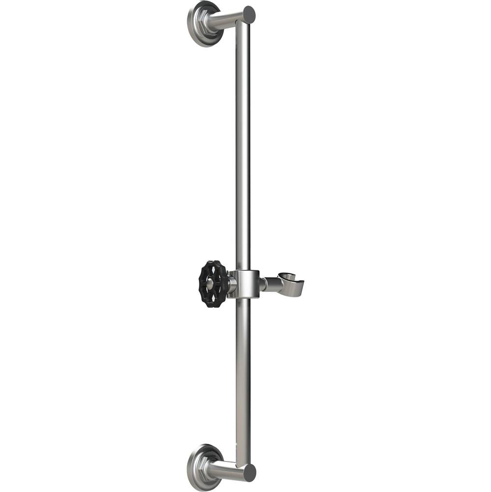 California Faucets - Wall Mounted Slide Bar - Gloss White