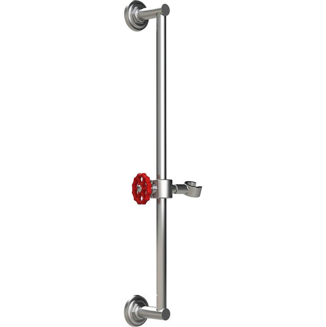 California Faucets - Wall Mounted Slide Bar - Gloss White