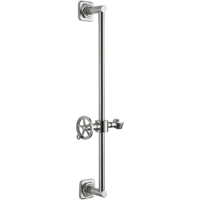 California Faucets - Wall Mounted Slide Bar - Gloss White