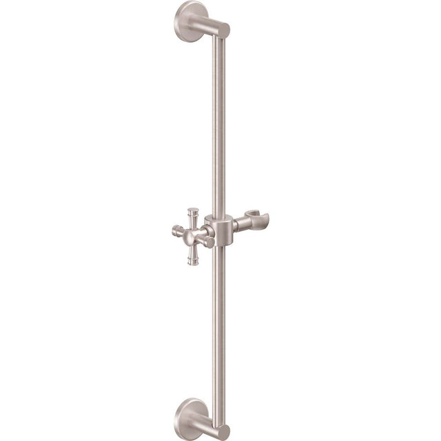 California Faucets - Wall Mounted Slide Bar - Gloss White