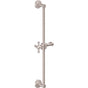 California Faucets - Wall Mounted Slide Bar - Gloss White