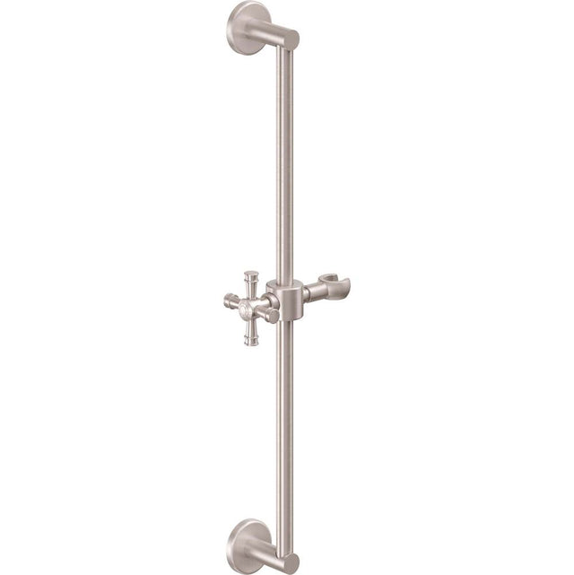 California Faucets - Wall Mounted Slide Bar - Gloss White