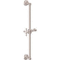 California Faucets - Wall Mounted Slide Bar - Gloss White