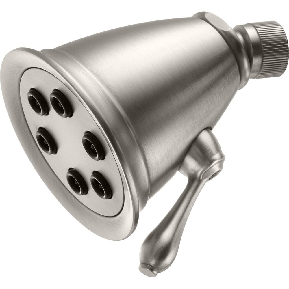 California Faucets - 3-5/16'' 6 Jet Showerhead - Satin Bronze Pvd