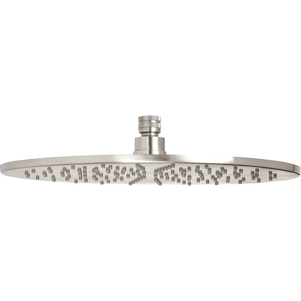 California Faucets - 12'' Diameter Ultra-Thin Round Showerhead - Gloss White