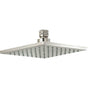 California Faucets - 6'' Ultra-Thin Square Showerhead - Gloss White