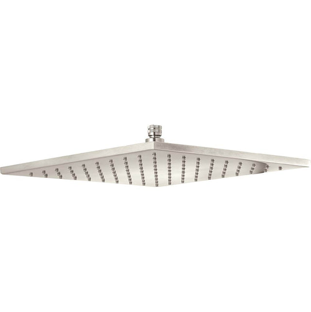 California Faucets - 16'' Ultra-Thin Square Showerhead - Gloss White