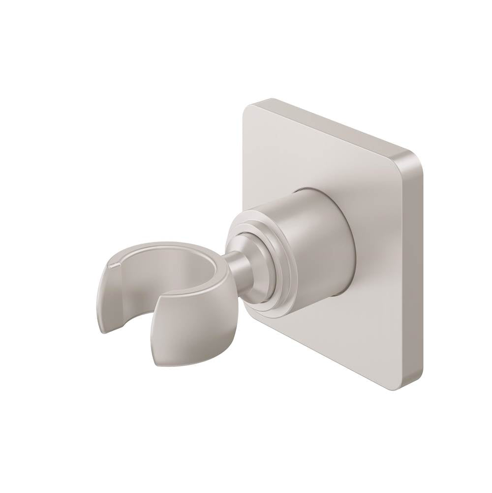 California Faucets - Wall Bracket - Quad Base - Gloss White
